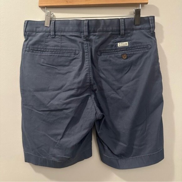 Faherty Island Life Shorts Men’s 32 Navy Blue 9” Inseam Casual Summer Classic - Picture 3 of 12